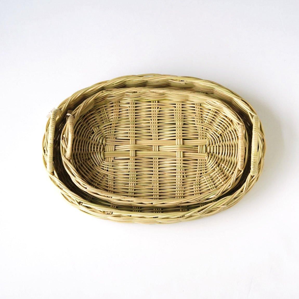 moily モイリー オーバルトレイ S | ラペア籐のかご - Anchor Bridge
