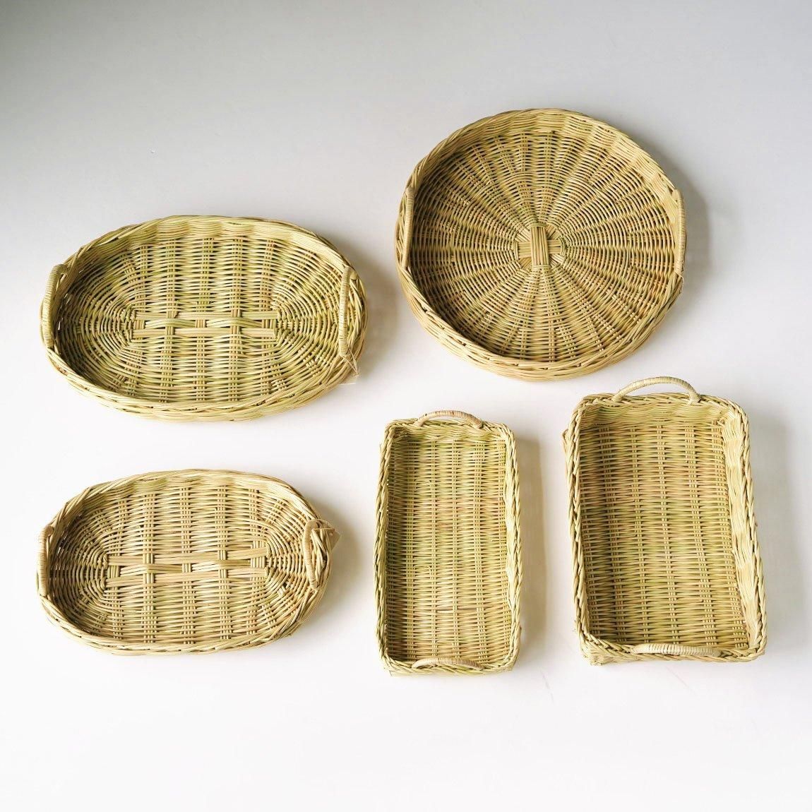 moily モイリー オーバルトレイ S | ラペア籐のかご - Anchor Bridge