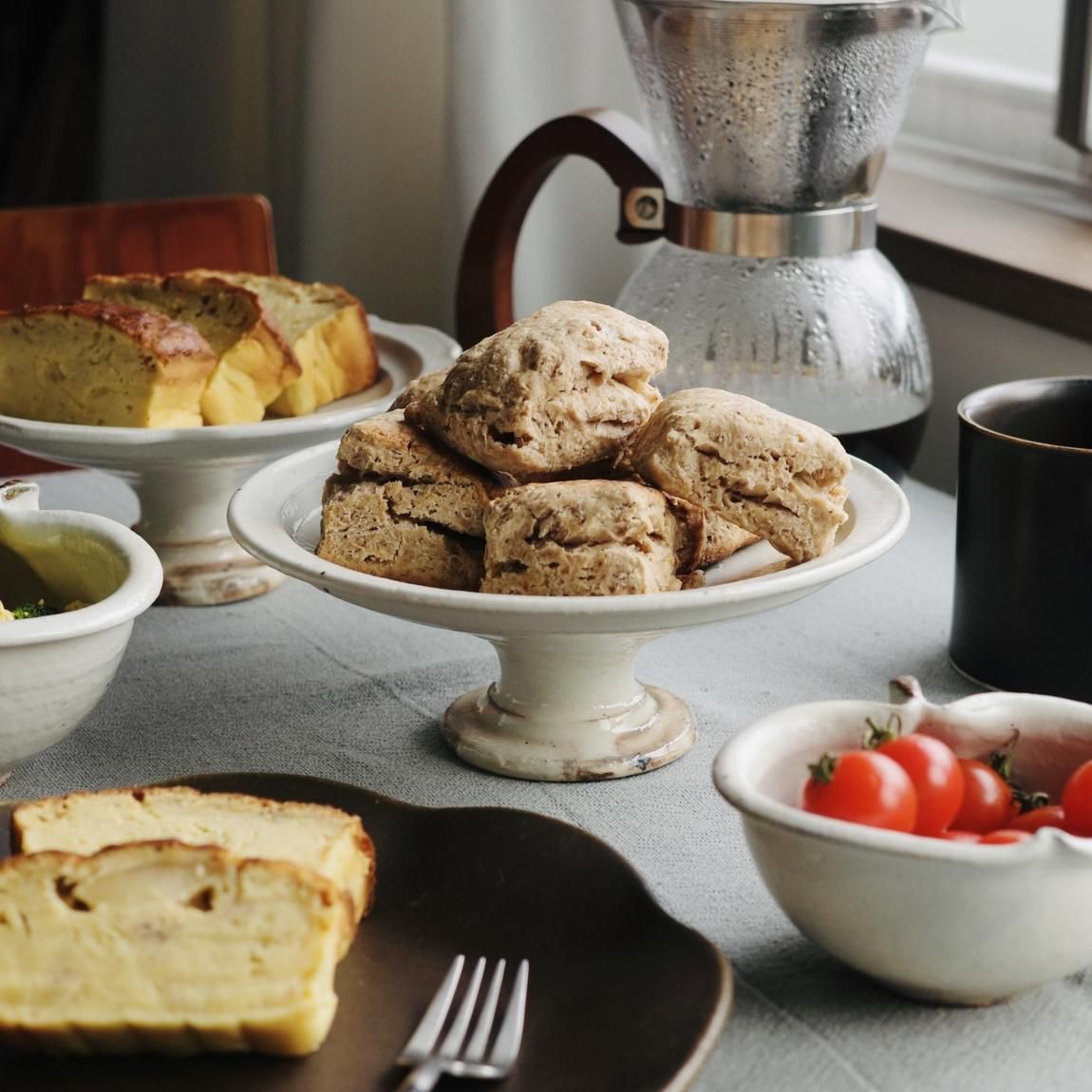 パリ　コンポート.ケーキ皿5点 パリ コンポート.ケーキ皿5点