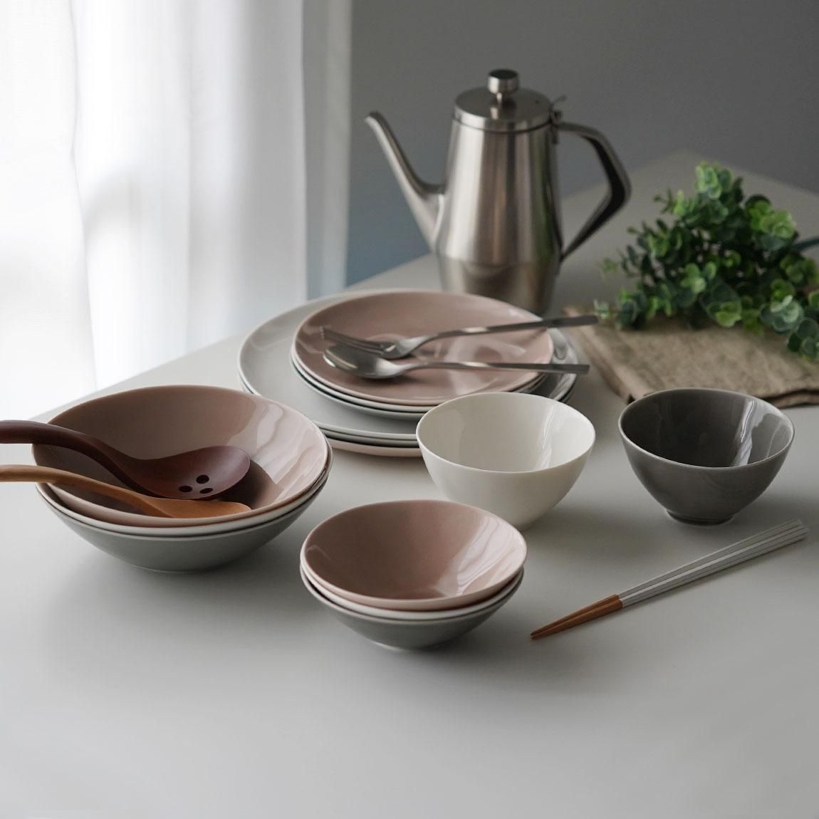 Malo Atelier 3個　ローボウル　器　皿　鉢　茶碗　オブジェ　作家 KINTO キントー ATELIER TETE ボウル 115mm(ボウル 食器 ボウル