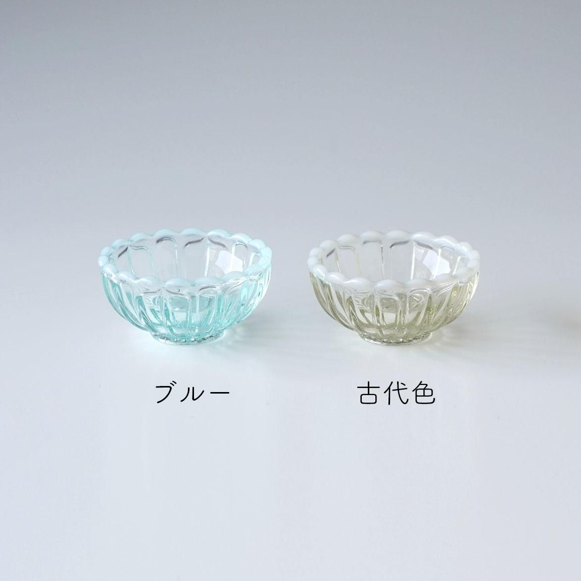 ガラス :: 赤と乳白ぼかし ウラン脚 なつめ型 氷コップ | COTTOU