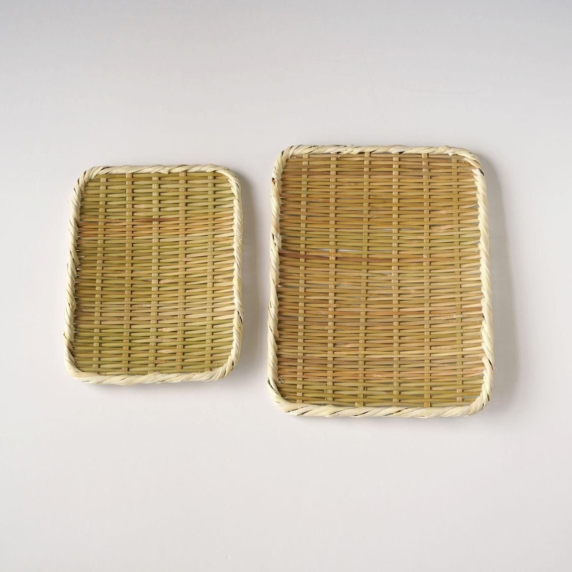 徒爾 お盆 松野屋 真竹角盆ざる | 手づくりの魅力 - Anchor Bridge アンカー