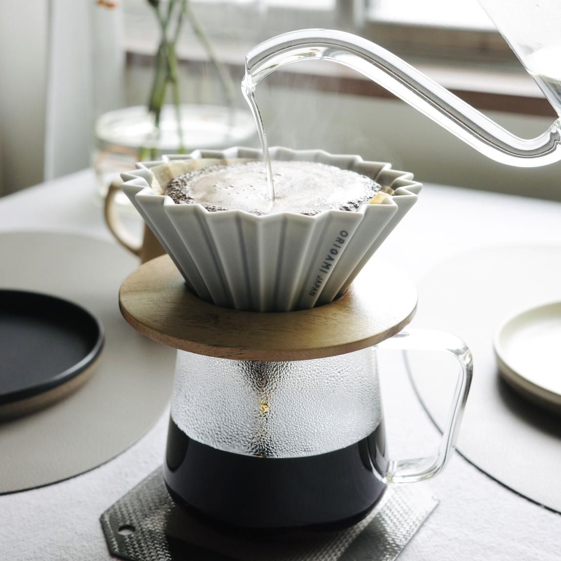 ORIGAMI / オリガミ / aroma アロマ / ガラスコーヒーサーバー ［460ml