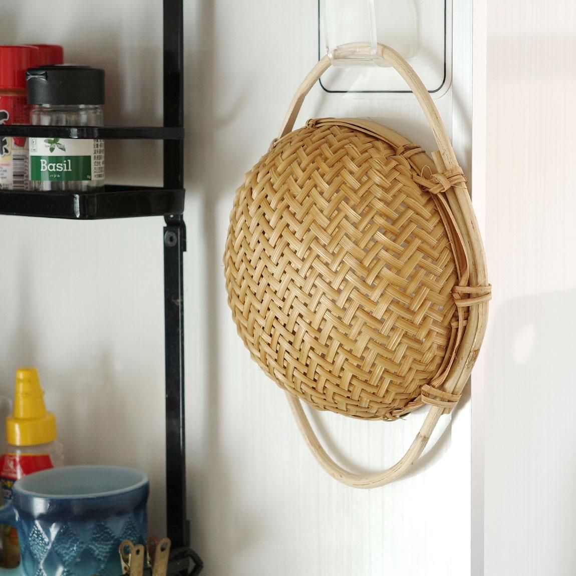 People Tree ピープルツリー ハンドルつき 竹ざる | 丈夫で