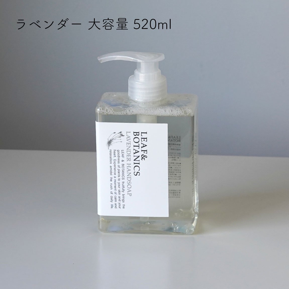 LEAF&BOTANICS | ハンドソープ | 大容量 520ml - Anchor Bridge アンカーブリッジ ONLINE STORE |  テーブルウェア インテリア