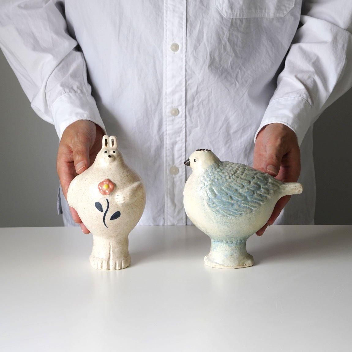 YokoPottery | 動物フラワーベース KUMA - Anchor Bridge アンカー