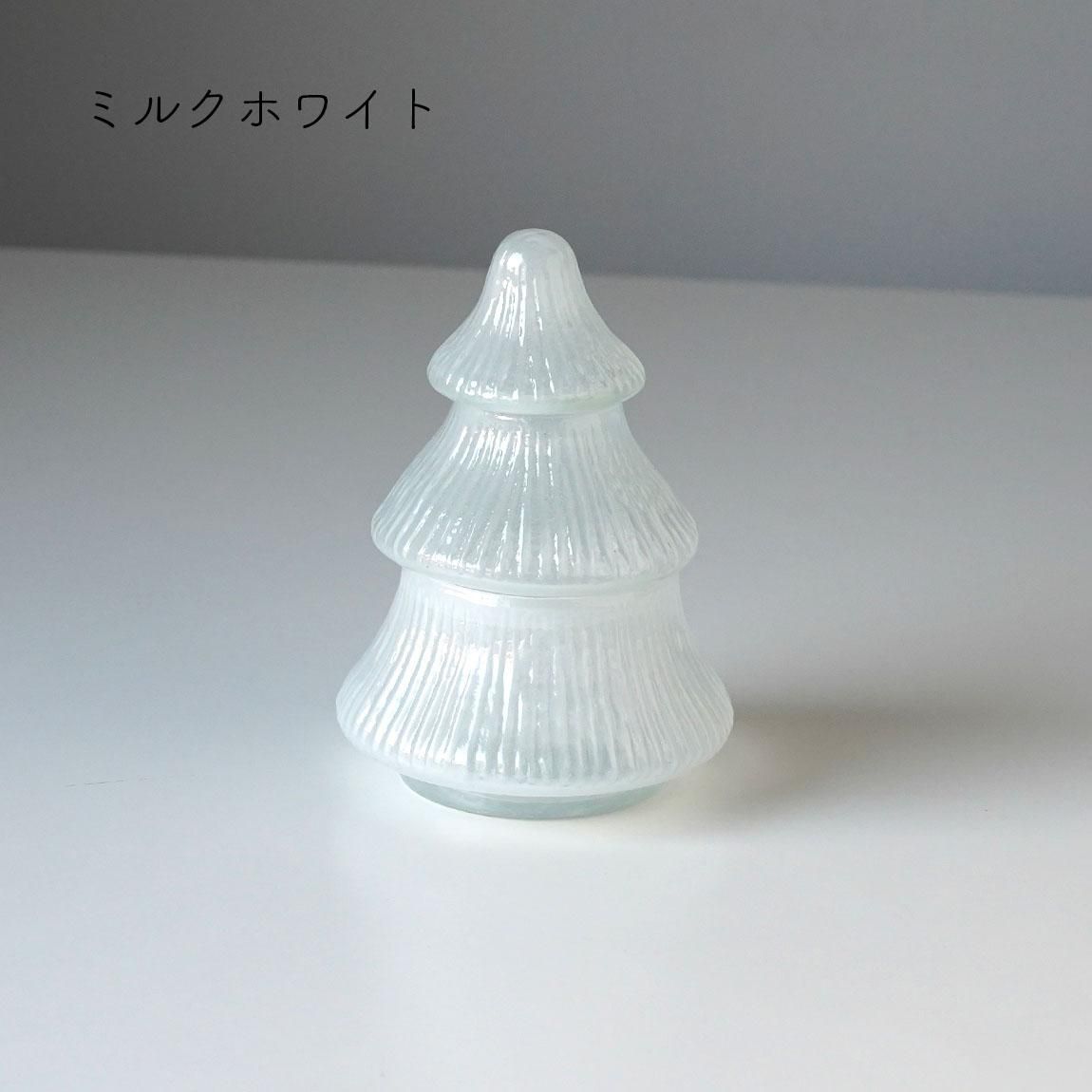 シナリー ガラスツリーキャニスター | クリスマス［限定商品