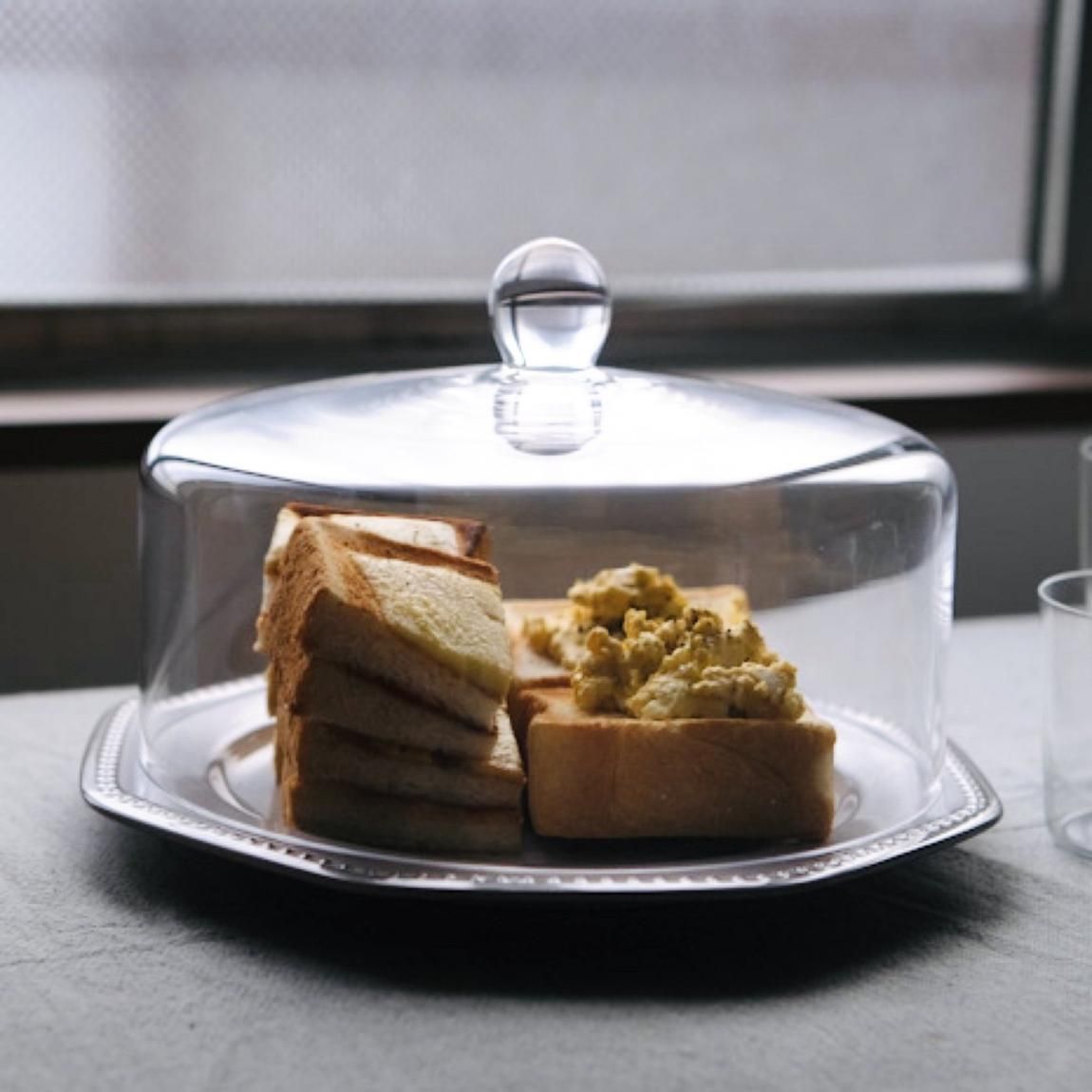 【オープニングセール】 ケーキドーム | シンプルなガラスドーム | Anchor - 保存容器 食器