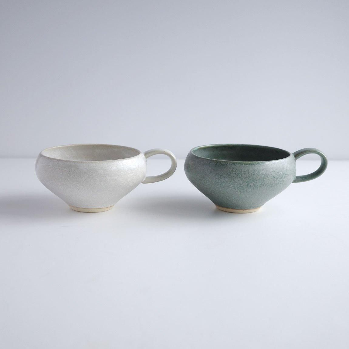 かもめ製作所 | 波佐見焼 | スープカップ 280ml［全2色