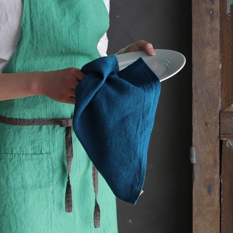 リーノエリーナ|正方形キッチンクロス - Anchor Bridge アンカー