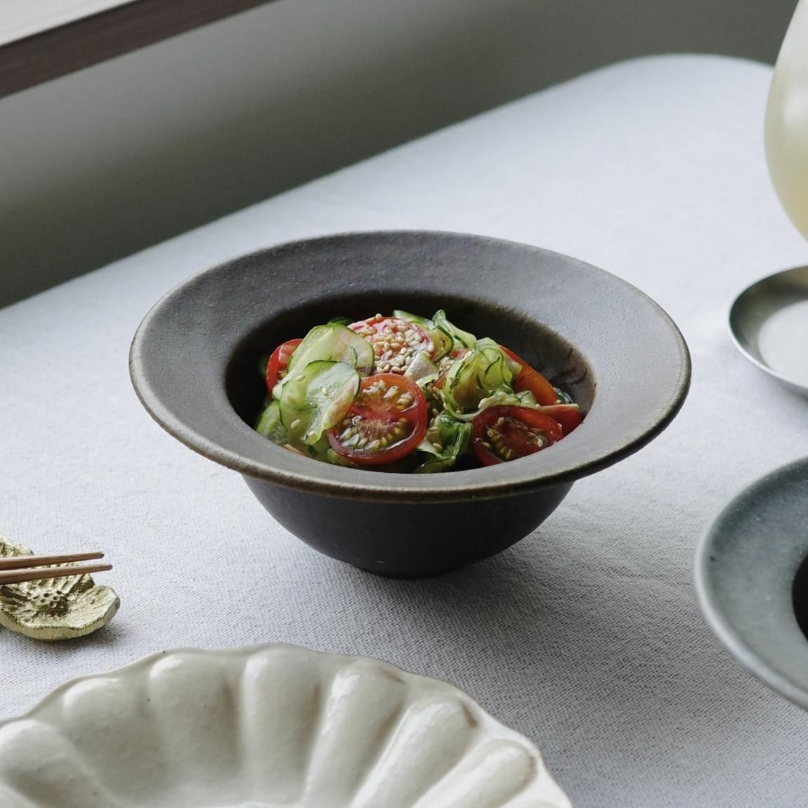 白磁　中鉢　リムボウル　ミニ丼　インマイバスケット　美品 白磁 中鉢 リムボウル ミニ丼 インマイバスケット 美品 白磁