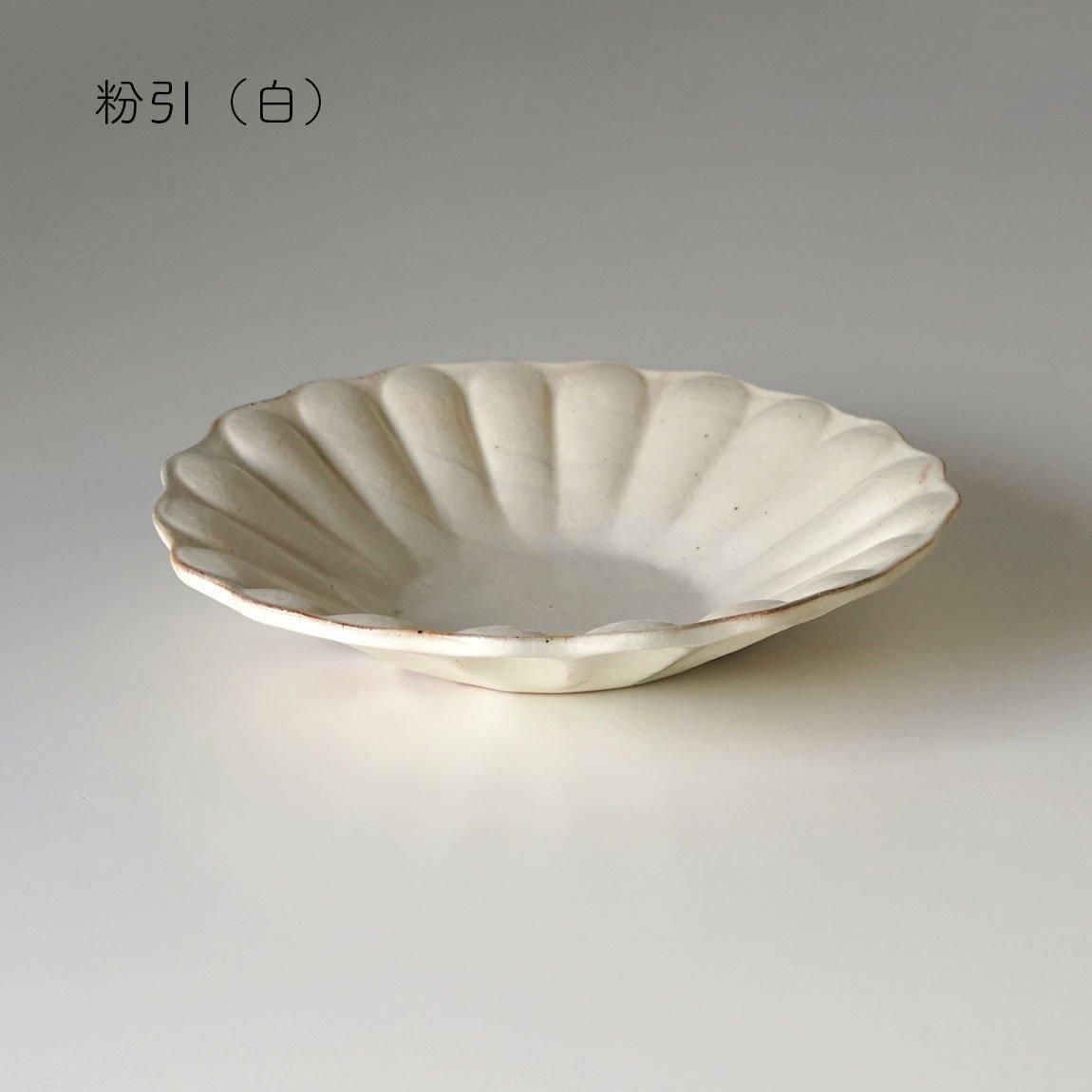 古谷浩一 | 輪花深皿 大 21cm 粉引 - Anchor Bridge アンカー