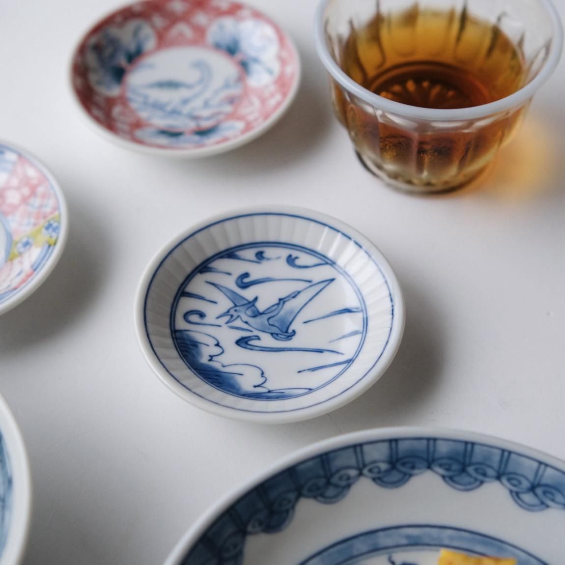 江戸っ子恐竜 まめ皿 | 小皿 | 9cm - Anchor Bridge アンカーブリッジ