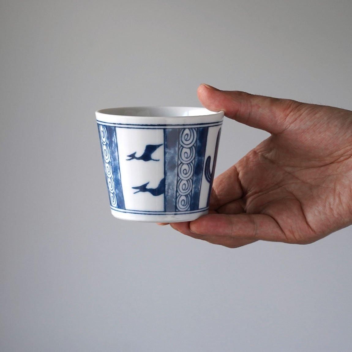 江戸っ子恐竜 | 双翼竜 | 蕎麦猪口 | 200ml - Anchor Bridge アンカー