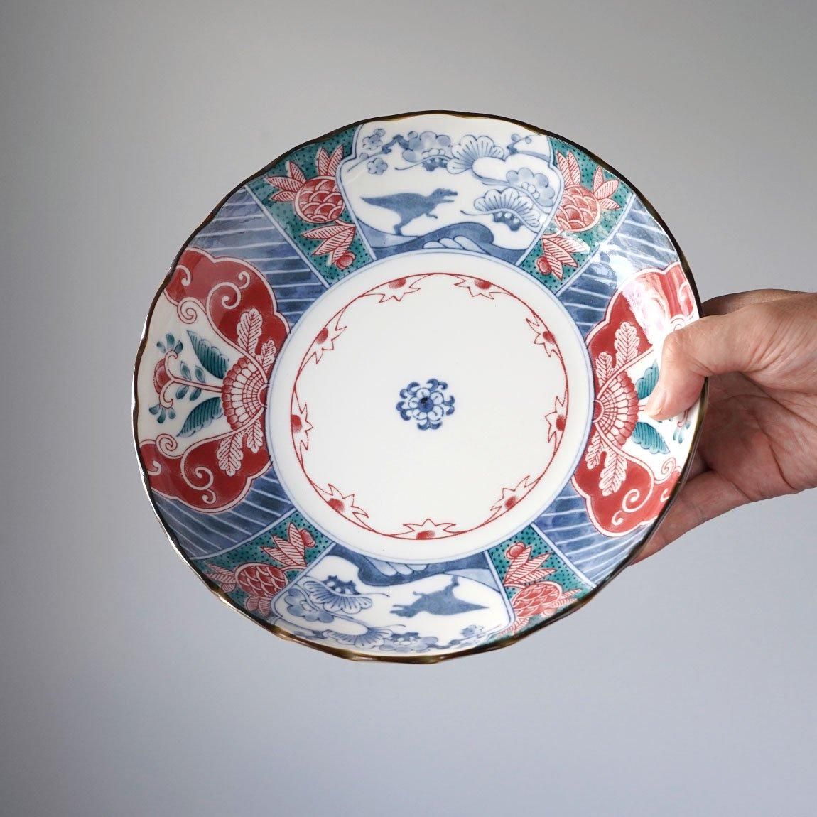 江戸っ子恐竜 | 大皿 23cm - Anchor Bridge アンカーブリッジ ONLINE