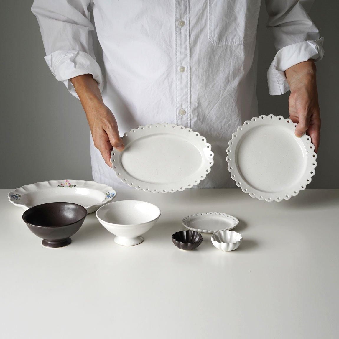 鈴木しのぶ 丸皿 | 益子焼 - Anchor Bridge アンカーブリッジ ONLINE 鈴木しのぶ 丸皿 | 益子焼 - Anchor Bridge アンカーブリッジ ONLINE