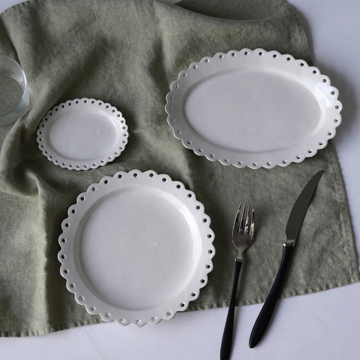 鈴木しのぶ 丸皿 | 益子焼 - Anchor Bridge アンカーブリッジ ONLINE