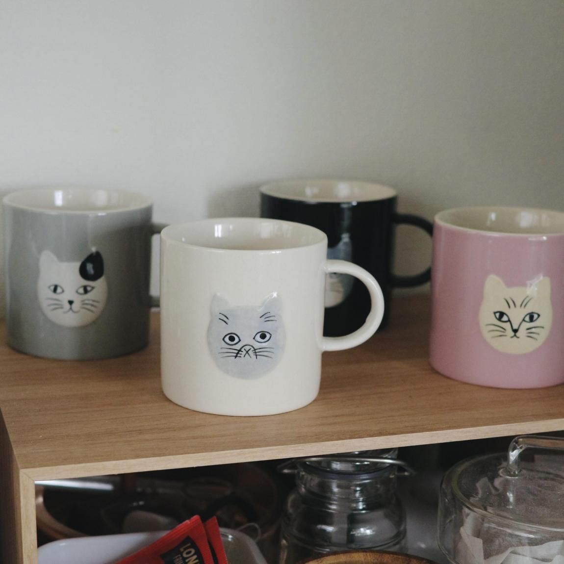 松尾ミユキ | 猫マグカップ エンボス - Anchor Bridge アンカー