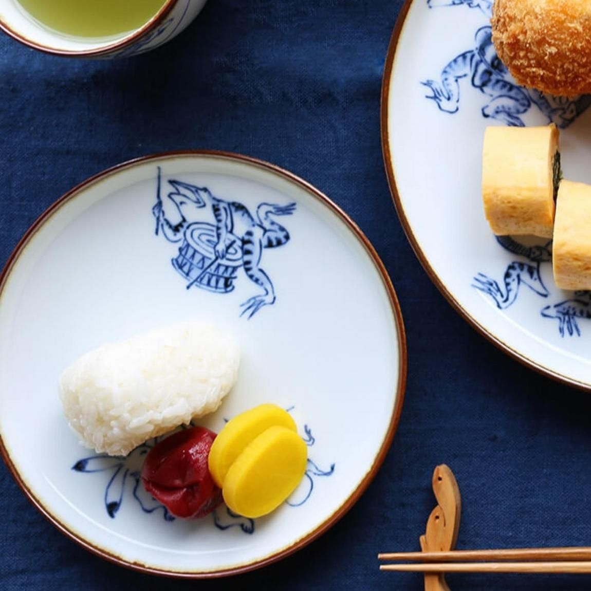 BARBAR 鳥獣戯画 5寸皿 | 波佐見焼 おしゃれ食器 - Anchor Bridge