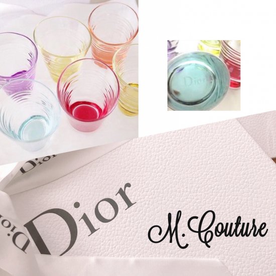 オンラインストア新作 【新品未使用】Diorディオール　食器グラス6個セット 食器