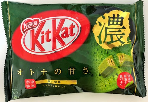 キットカット ミニ オトナの甘さ 濃い抹茶 12枚 - 金澤屋 アウトレット食品販売