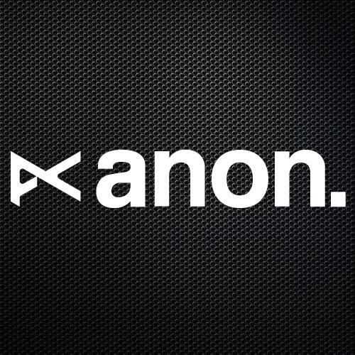 Anon Snowboard Logo (002) Stickers - ステッカー、カッティング