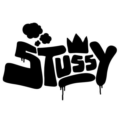 Stussy- Logo - Stickers # 6 -  ステッカー、カッティングステッカー、切り抜きステッカー、シールを通販・販売・通信販売しているオンラインショップ! - acestickers.com