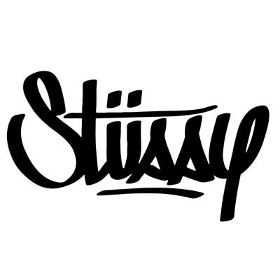 Stussy- Logo - Stickers # 7 -  ステッカー、カッティングステッカー、切り抜きステッカー、シールを通販・販売・通信販売しているオンラインショップ! - acestickers.com