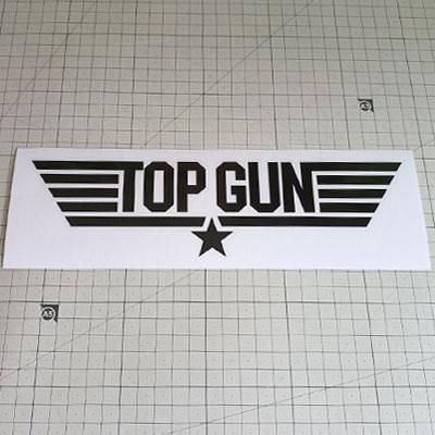 Top Gun Logo Stickers - 001 - ステッカー、カッティングステッカー、シールを通販・販売・通信販売しているオンラインショップ! - acestickers.com