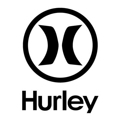 Hurley Logo Stickers - 010 - ステッカー、カッティングステッカー、シールを通販・販売・通信販売しているオンラインショップ!  - acestickers.com