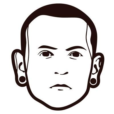 Chester Bennington Linkin Park Sticker decal,Linkin park sticker