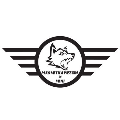 Man with A Mission (Mini) logo (033) Stickers -  ステッカー、カッティングステッカー、切り抜きステッカー、シールを通販・販売・通信販売しているオンラインショップ! -  acestickers.comMan with A Mission (Mini)