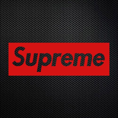 シュプリーム トップ supreme ステッカー