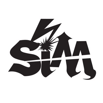 sim バンド ステッカー