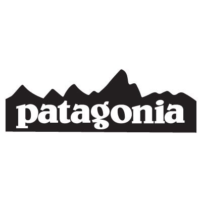 Patagonia Logo # 5 Stickers - ステッカー、カッティングステッカー