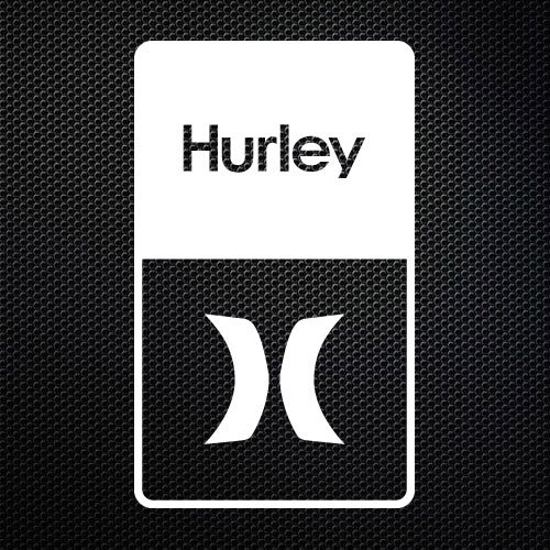 Hurley Logo Stickers - 016 - ステッカー、カッティングステッカー、シールを通販・販売・通信販売しているオンラインショップ!  - acestickers.com