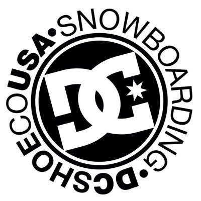 DC Snowboarding Logo Stickers -  ステッカー、カッティングステッカー、シールを通販・販売・通信販売しているオンラインショップ! - acestickers.com