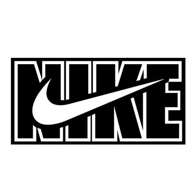 Nike logo 008 - Stickers (15 x 7.4 cm) - ステッカー、カッティングステッカー、シールを通販・販売・通信 ...
