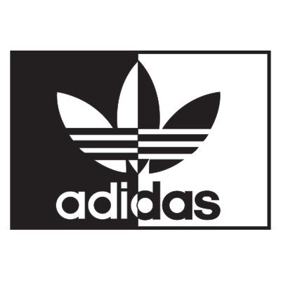 Adidas logo 015 - Stickers - ステッカー、カッティングステッカー、シールを通販・販売・通信販売しているオンラインショップ!  - acestickers.com