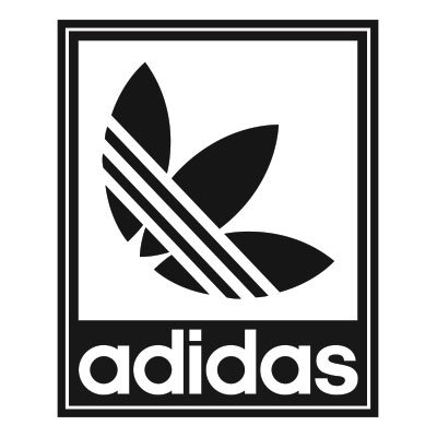 Adidas logo 016 - Stickers - ステッカー、カッティングステッカー、シールを通販・販売・通信販売しているオンラインショップ!  - acestickers.com