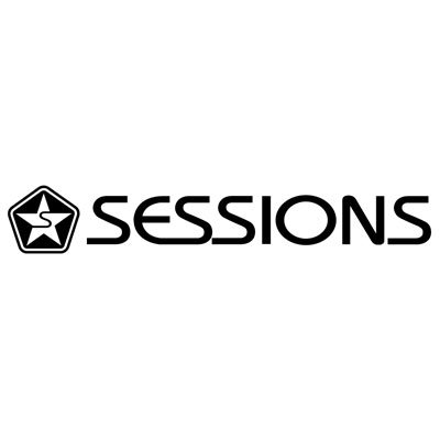 Sessions Logo Stickers - 001 (20 x 3.2 cm) -  ステッカー、カッティングステッカー、シールを通販・販売・通信販売しているオンラインショップ! - acestickers.com