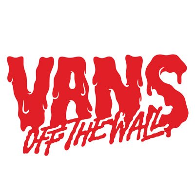 vans セール カッティング ステッカー