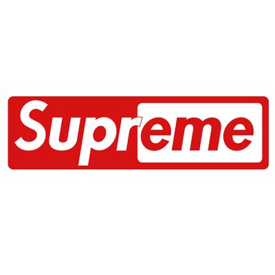 Supreme Logo (004) Stickers -  ステッカー、カッティングステッカー、シールを通販・販売・通信販売しているオンラインショップ! - acestickers.com