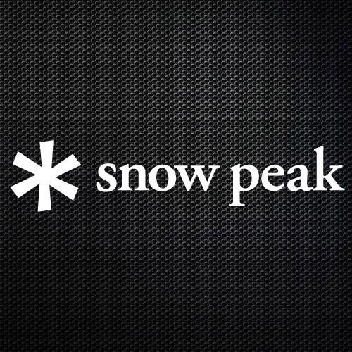Snow peak Logo(001)Stickers - ステッカー、カッティング