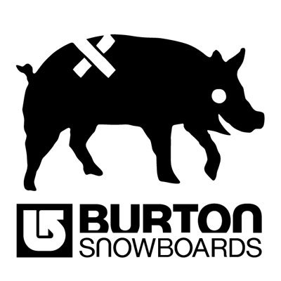 BURTON】カッティングステッカー 古い