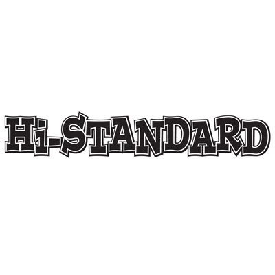 Hi-Standard Logo (001) Stickers - ステッカー、カッティング