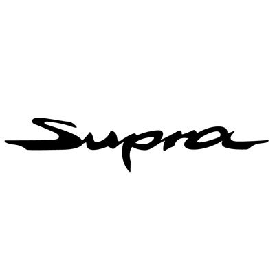 Supra logo (001) - Stickers -  ステッカー、カッティングステッカー、シールを通販・販売・通信販売しているオンラインショップ! - acestickers.com