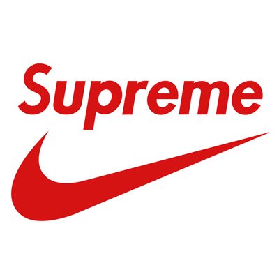 Supreme + Nike logo (007) Stickers -  ステッカー、カッティングステッカー、シールを通販・販売・通信販売しているオンラインショップ! - acestickers.com