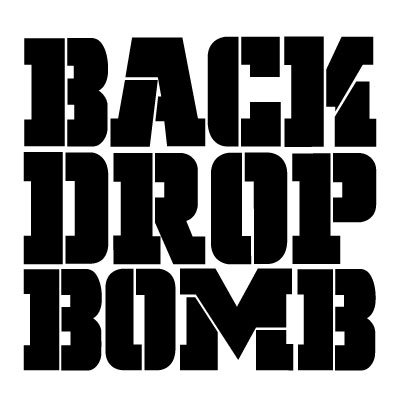 Back Drop Bomb Logo Stickers -  ステッカー、カッティングステッカー、シールを通販・販売・通信販売しているオンラインショップ! - acestickers.com