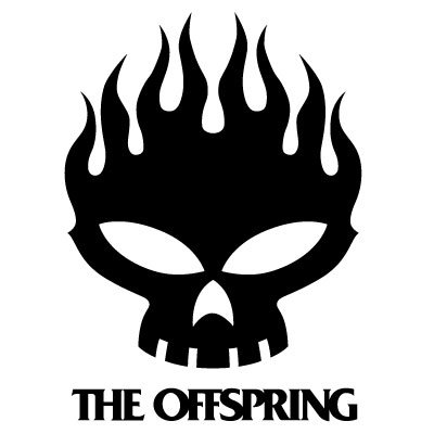 The Offspring Logo Stickers -  ステッカー、カッティングステッカー、シールを通販・販売・通信販売しているオンラインショップ! - acestickers.com